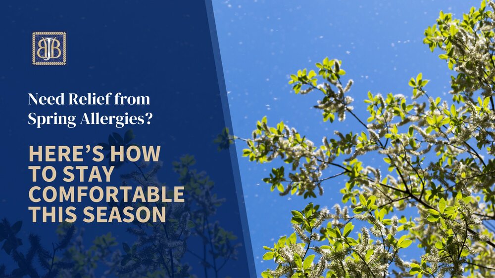 Need Relief from Spring Allergies? Here’s How to Stay Comfortable This Season
